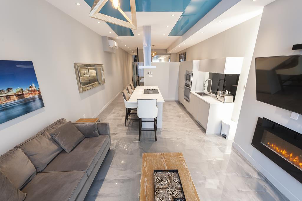 شقة Boutique Lofts Milton Parc By Simplissimmo مونتريال المظهر الخارجي الصورة